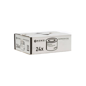 Lattina di etanolo per pasta combustibile Hendi (24x 200gr)