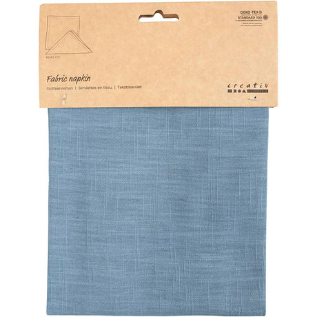 Creative Company Fabric tovaschi da tovagliolo blu, 42x42cm