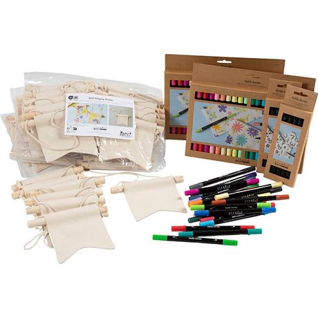 Azienda creativa https: www.cchobby.nl gruppo set-dipingi-il-tuo-bandoek-dimensione-10-5x12-cm-spessore-linea-2-3-3-6-mm-colori-vari-60-pezzi-1-scatola