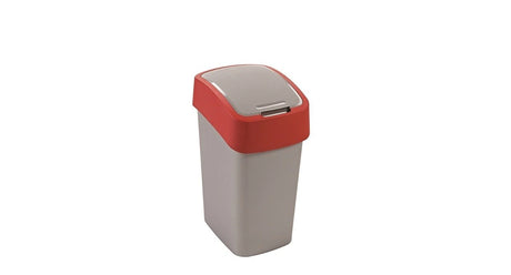 Contenitore per rifiuti Curver, rosso argento