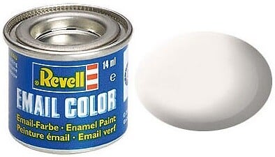 Vernice Revell per modellismo numero 5 bianco opaco