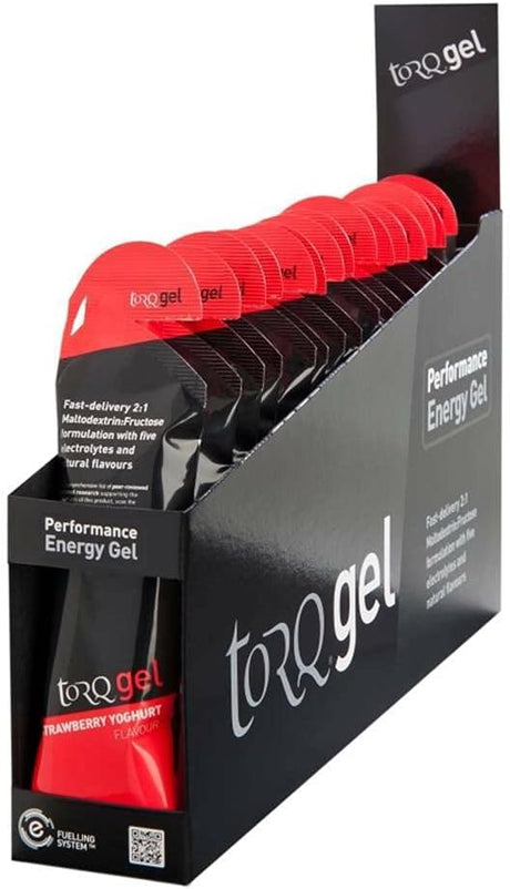 Torq gel aardbeienyoghurt (doos 15) - 500029