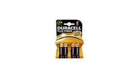 Duracell mn1500p4+batteria di alimentazione lr6 aa plus