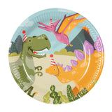 Piatti di carta Boland Dino Party set da 10 pezzi ø23 cm