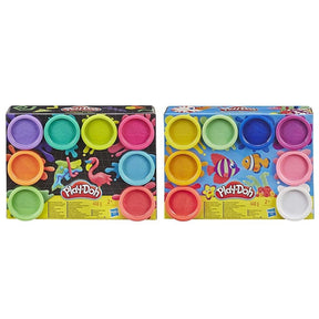 Play-doh colora l'arcobaleno 8 vasi di terracotta