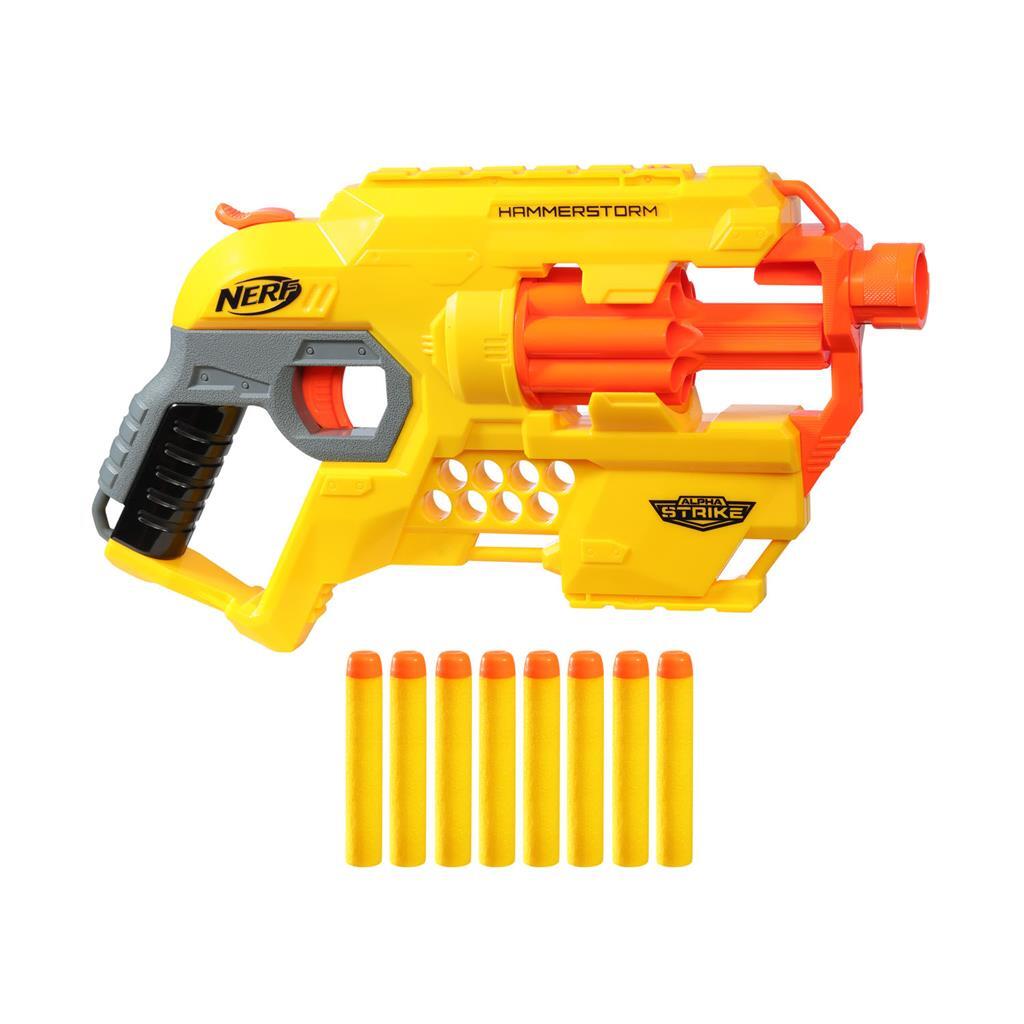 Nerf Alpha Strike Hammerstorm Blaster + 8 dardi