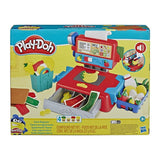 Registratore di cassa play-doh + 4 vasetti di argilla + suono