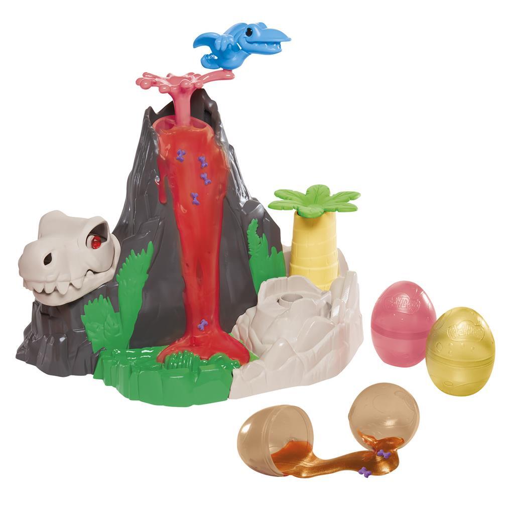 Hasbro play-doh slime idro sfarzoso dino vulcano