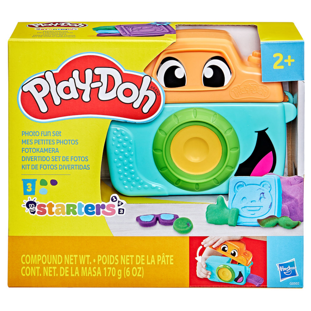 Starter set con foto Play-doh - 3 vasi di terracotta
