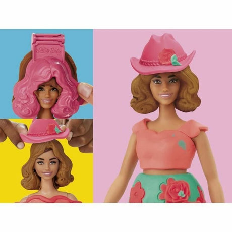 Set Play-doh con fiori e frange per Barbie - crea vestiti per le bambole - plastilina