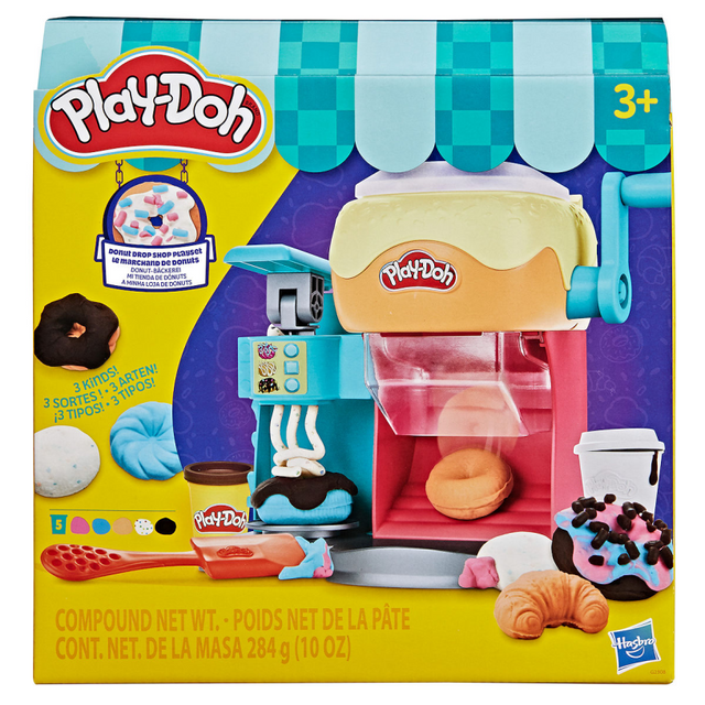 Play-doh playdoh donut drop shop set da gioco