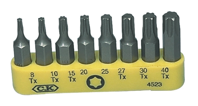 C.k. C. k. ck-4523 Set di punte Torx da 8 pezzi
