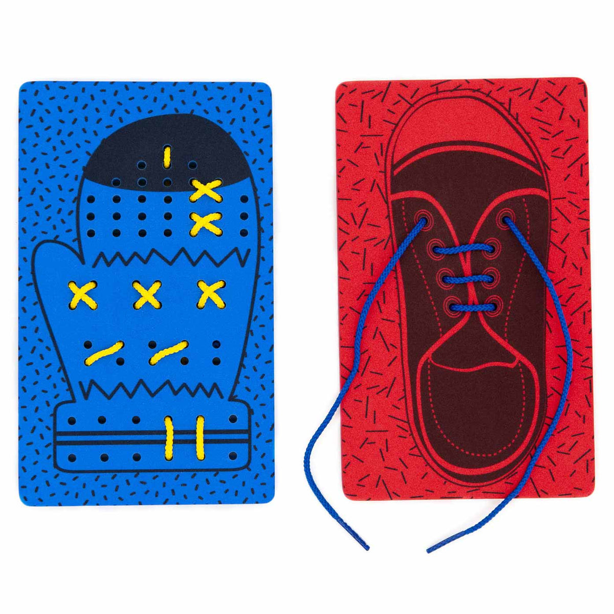 Guanto Achoka e allacciatura per scarpe, 12 pz.