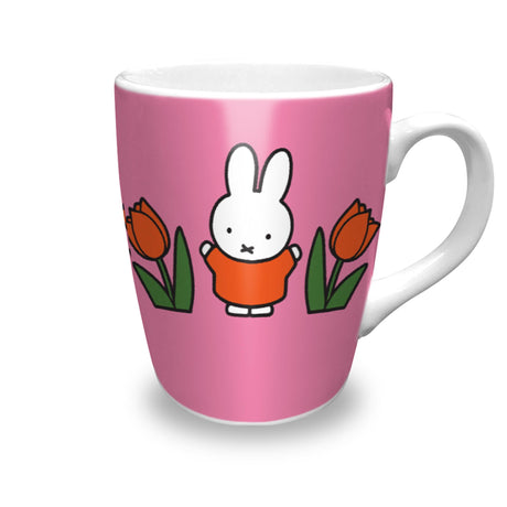 Tazza Nijntje relax tulipani rosa h10,5cm dia8,cm