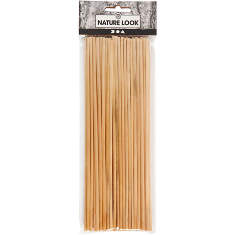 Decorazione in paglia dell'azienda Creativ - paglia naturale - materiale artigianale fai da te - paglia per miniature - decorazione della fattoria - decorazione floreale fatta a mano - decorazione da tavolo naturale - l 22 cm - spessore 1-3 mm - 50 pezzi