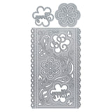 Tonic Studios • set mini fustella sottile con fiori funky