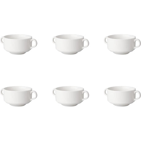 Tazza da zuppa Mammoet budgetline 30 cl bianca 1 pezzo