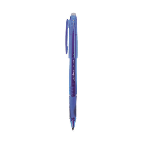 Quantore penna gel cancellabile 0,7mm blu 12pz.
