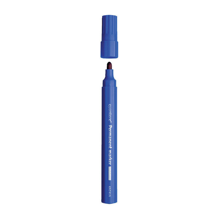 Pennarello indelebile Quantore rotondo 1-1,5mm blu