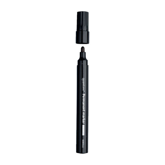 Pennarello indelebile Quantore rotondo 1-1,5 mm nero