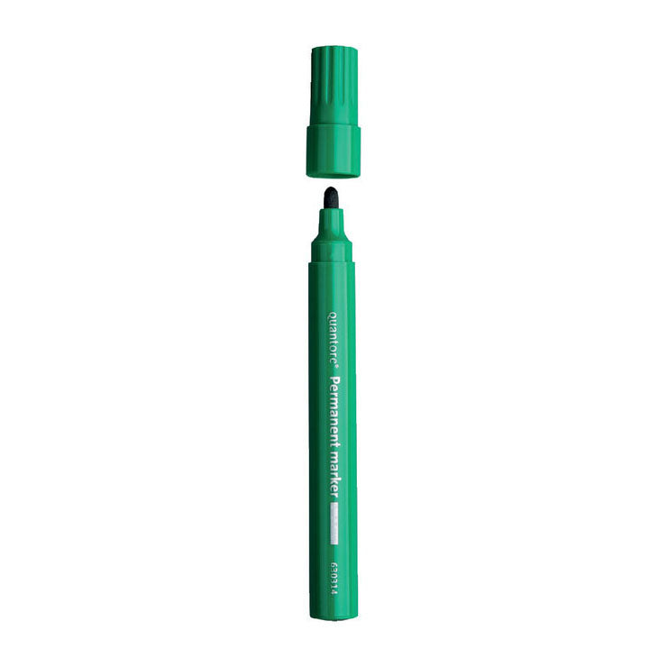 Quantore pennarello indelebile rotondo 1-1,5 mm verde
