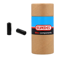 Tappi terminali Elvedes pvc 5.0mm 100 pezzi neri