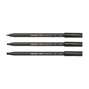 Penna calligrafica Quantore nera, 3 pz.