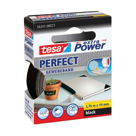 Tesa 1025250 - potenza extra.2,75mx19mm nero. | 1 pz
