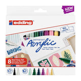 Starter kit per l'eddding con pennarelli acrilici Quantore