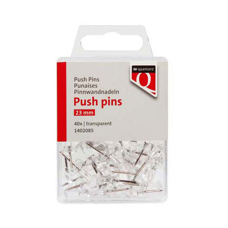 Puntine Quantore trasparenti, 40 pz.