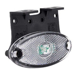 Lampada di posizione laterale lampada a sospensione bianca + staffa angolare LED