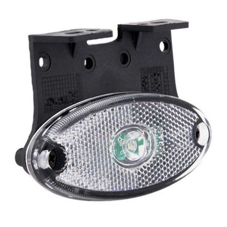Lampada di posizione laterale lampada a sospensione bianca + staffa angolare LED