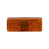 Lampada da superficie rettangolare arancione