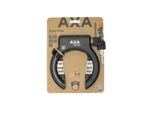 AXA SOLID Plus Black Art2 Ring Block - 150mm - Bicycle