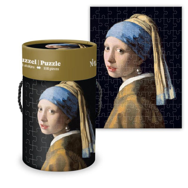 Puzzle Ragazza con la perla 108 pezzi