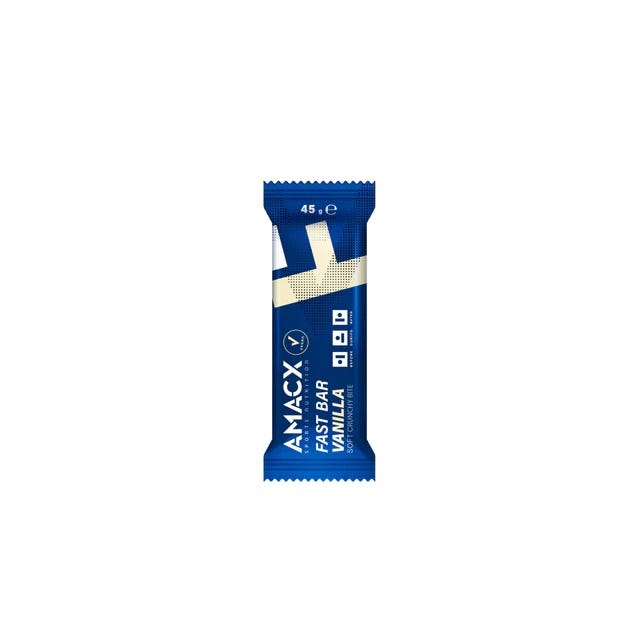 Amacx barretta energetica fast bar vaniglia 12x45gr