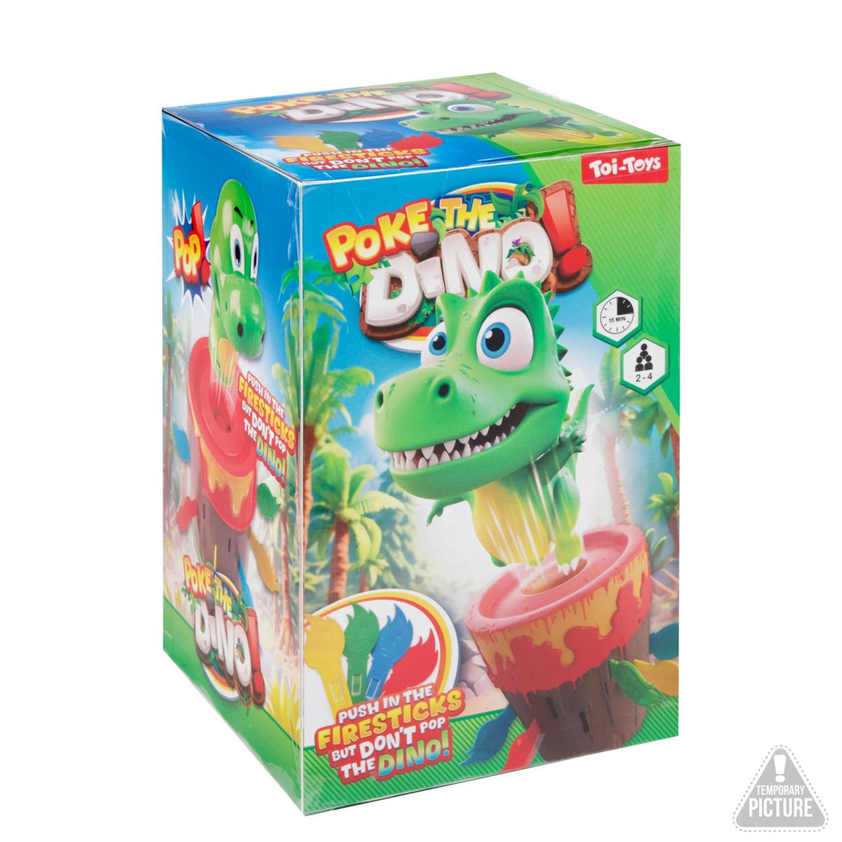Il gioco Toi-toys perfora il vulcano del dinosauro con 16 fiamme
