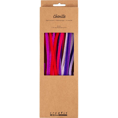 Azienda creativa https: www.cchobby.nl ciniglia-l-30-cm-spessore-6-mm-viola-rosa-harmonie-25-pezzi-1-scatola