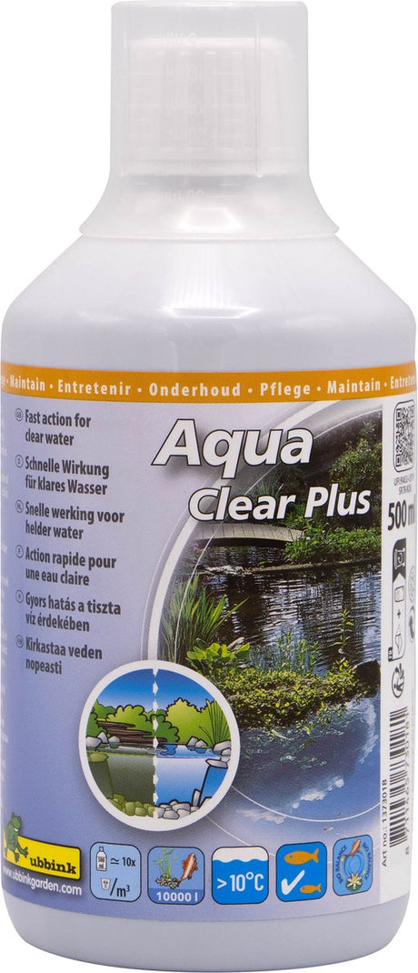 Ubbink - aqua clear 500 ml - trattamento per laghetto
