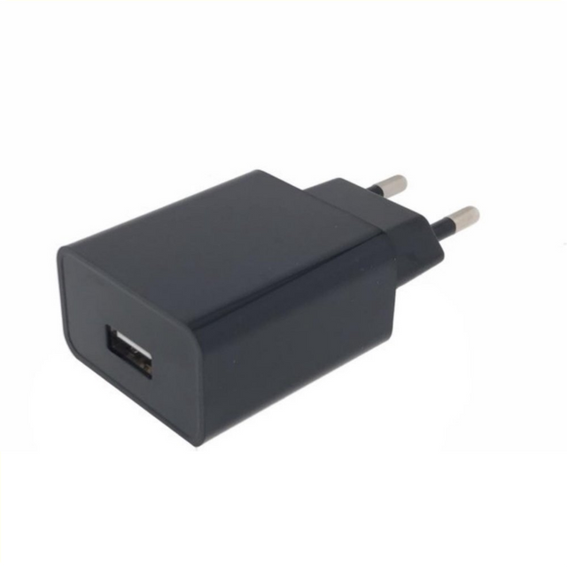 Caricatore USB 2a nero (confezione appesa)