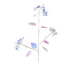 Decoris artificiale tsk iridescente 5x15x68cm