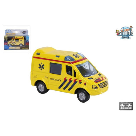 Ambulanza in metallo pressofuso per bambini nl