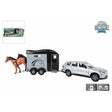 Mappamondo per bambini volvo ex90 con rimorchio per cavalli cheval liberté