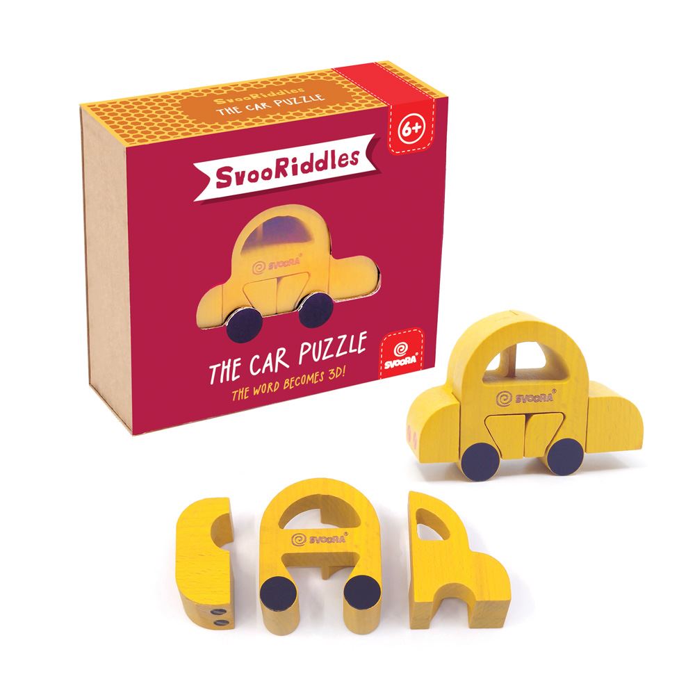 Risolvi il puzzle dell'auto. 6+