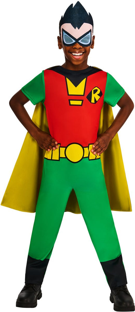 Costume per bambini Rubies Teen Titans Go Robin - taglia 5-6 anni