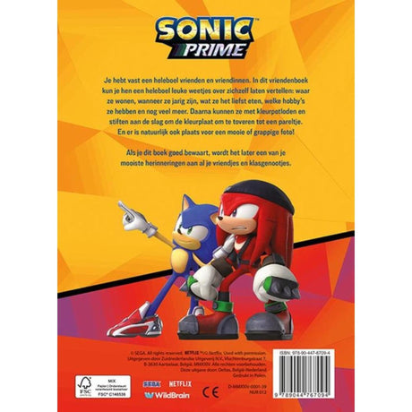 Il libro Sonic Prime Friends di Delta