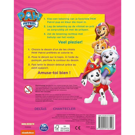 Libro degli amici di Delta Nickelodeon Paw Patrol rosa
