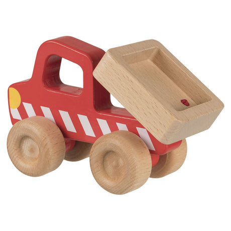 Autocarro con cassone ribaltabile in legno Goki