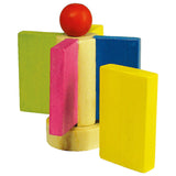 Set da gioco Goki Wooden Domino, 247dlg.