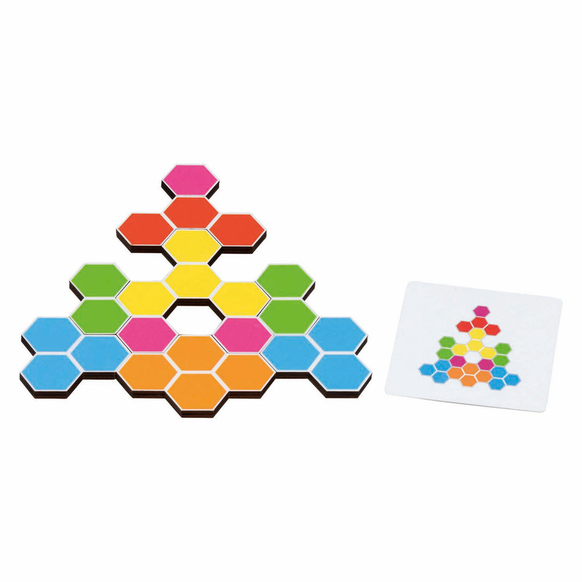 Goki gioco puzzle tartaruga in legno roseo, 41esimo.